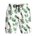 thumbnail image 1 of Aayomet Men Swim Trunks Short Cargo Pants Solid Stitching Pocket Pull Rope Shorts Fashion Hip Hop Style Loose Pants (White, L), 1 of 3