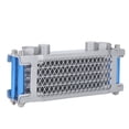 thumbnail image 4 of Motorcycle Oil Radiator, Engine Oil Cooler Radiator Set Easy Installation Increase Power High Efficiency High Performance  For Dirt Pit Bike, 4 of 8