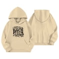 thumbnail image 4 of Zylarhe Halloween Sweatshirts for Kids Kids Hoodie Sweatshirt Print for Boys Cozy Graphic Pullover Playful Theme Khaki 13-14 Years, 4 of 4