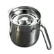 thumbnail image 2 of Separador de huevo de acero inoxidable Separador de yema blanca Filtro de huevo Divisor Divisor Divisor Bucket, 2 of 4
