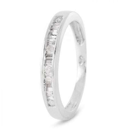 Foreli 0.16CTW Diamond 18K White Gold Ring W Cert