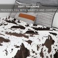 thumbnail image 3 of Cow Print Blanket Plush Flannel Fleece Throw Blanket Soft Warm Cow Blanket Lightweight Blankets and Throws for Sofa Couch Bed Home Decorative Cow Gift Throw Size 50" x 60", 3 of 6
