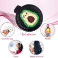 thumbnail image 5 of Lindos mini cepillos de pelo de bolsillo con peine de pelo redondo con espejo de maquillaje para mujeres y niñas Kuyhfg Bienvenido a Kuyhfg, 5 of 5