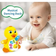 Baby Toys 12-18 Months Old - Dancing Duck Interactive Education Toys with Music, Motions and Light Up for 12 to18 Months Infants and Toddler