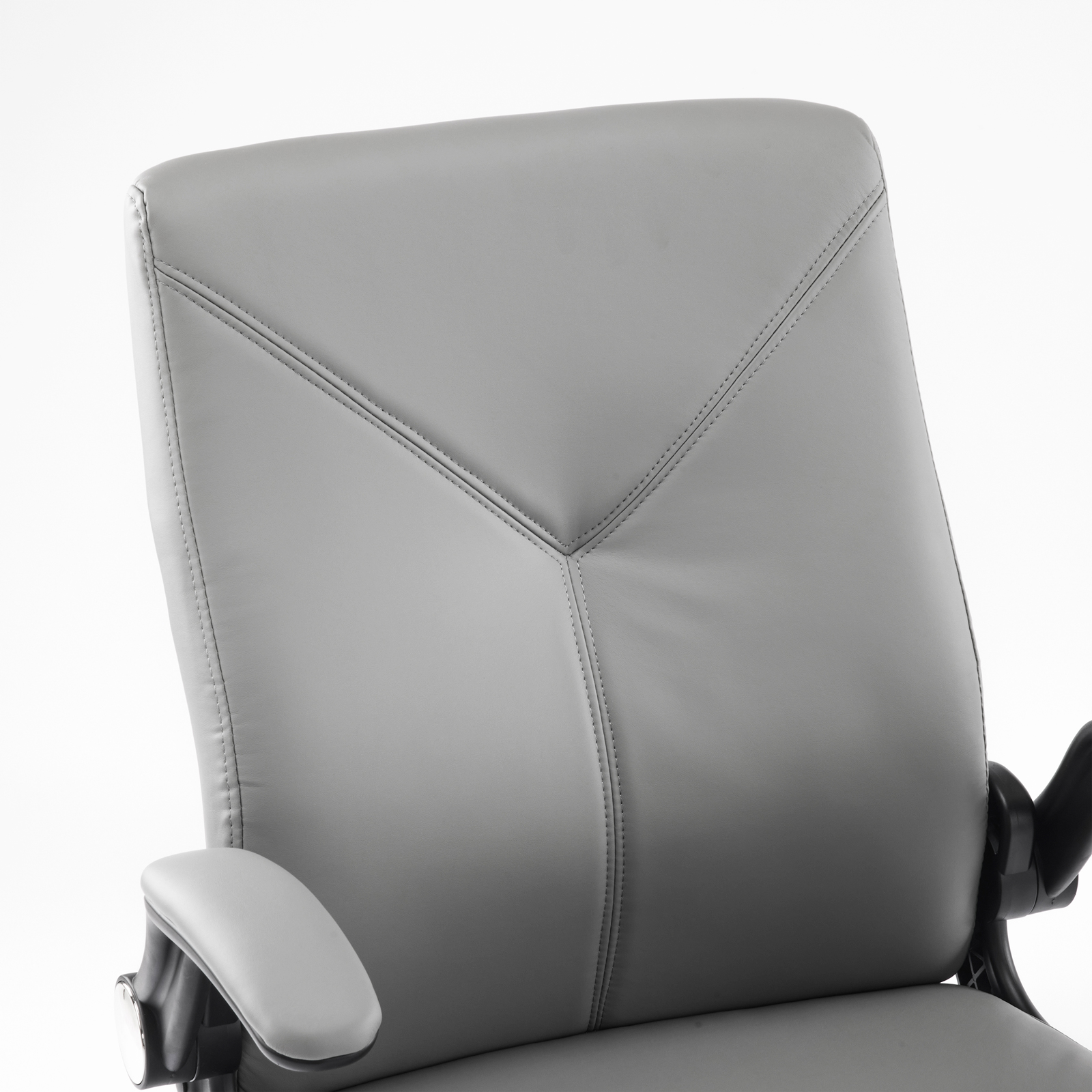 VERSA II Office Desk Chair, Customer Rolling Seat, Adjustable Height Lift Armrest, Conference Room, Reception, Waiting Area Chair, Storm Gray