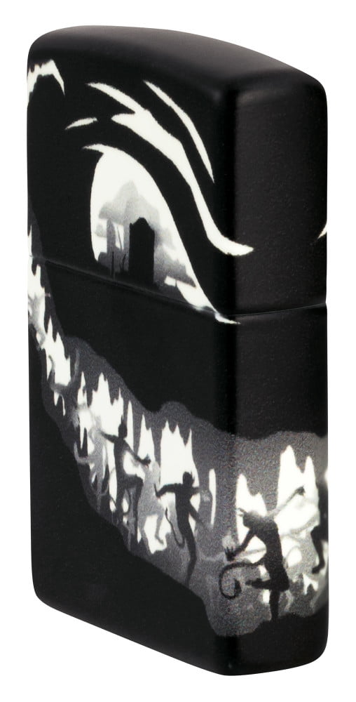 Zippo Devil Dance Design 540 Color Glow in the Dark Pocket Lighter