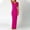 Hot Pink, variant on Gray Casual Dresses for Women Plus Size Ankle-Length Solid Sleeveless Bodycon Dresses Dresses for Girls XL