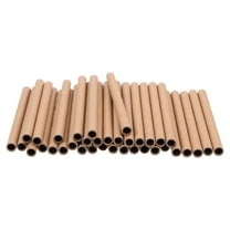 Khaki Paper Tubes for Craft Projects and Storage 200pcs Honeycomb Nest Filling Size 1.58x9.84 Inches