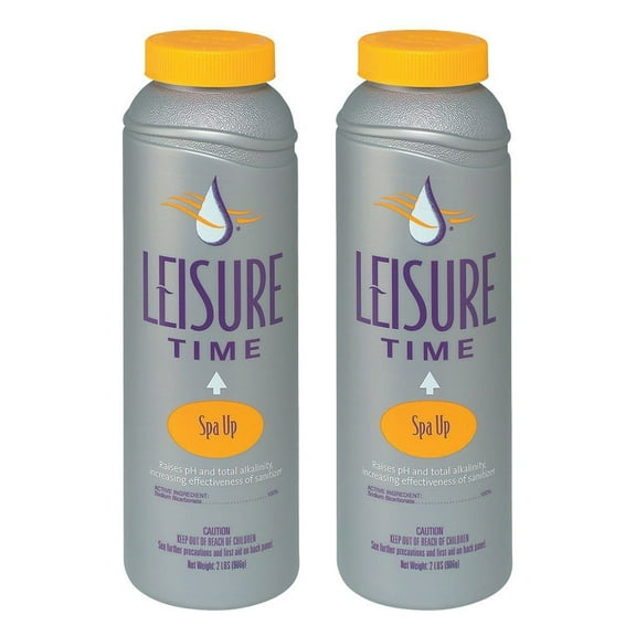 Leisure Time 22339A Spa Up for Spas and Hot Tubs 2 Pk 2 lb pH Adjuster Increaser