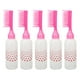 thumbnail image 2 of Botella De Peine Para Tinte Para El Cabello, Coloración Uniforme Rosa 2 En 1, Aplicador De Peine Para Teñido A Escala Graduada, 6 Oz, 5 Piezas Para Barbería, 2 of 7