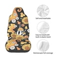 thumbnail image 4 of Fotbe Mushrooms Honeycomb Funda para Asiento de Auto con Estampado – Impermeable y Antisudor – Ajuste Universal, Lavable a Máquina, Antideslizante (1 Pieza), 4 of 5