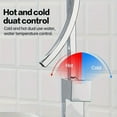 thumbnail image 6 of Chrome Waterfall Vanity Faucet Single Handle Bathroom Sink Basin Faucet 1 Hole, 6 of 9