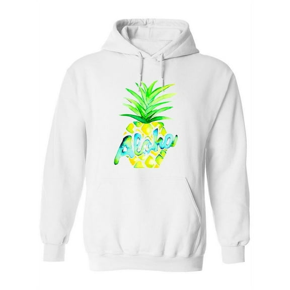 Pineapple And Aloha Hoodie Women -Image by Shutterstock, Female x-Large
