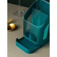 thumbnail image 2 of 1pc Orange Makeup Multifunctional Polygonal Storage Box, 2 of 3