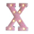 thumbnail image 3 of JilgTeok 4 Packs Colorful Light Up Letters LED Letter Lights for Proposal Statement Birthday Party Wedding Home Bar Decoration Scene Decorative Light Clearance, 3 of 3