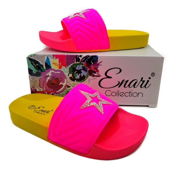 ENARI Girl Slide Sandals  Little Kid