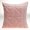 PINK, variant on Purple Chunky Geo Stitched Velvet Decorative Throw Pillow