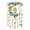 B#0718-68, variant on Ocean Themed Crystal Wind Chime Sea Turtle Stained Glass Style Hanging Ornament Acrylic Wind Chime with Crystal Pendants for Garden Porch Home Decor