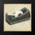 thumbnail image 2 of Zarris, Chariklia 15x15 Black Modern Framed Museum Art Print Titled - Classic Office VI, 2 of 5