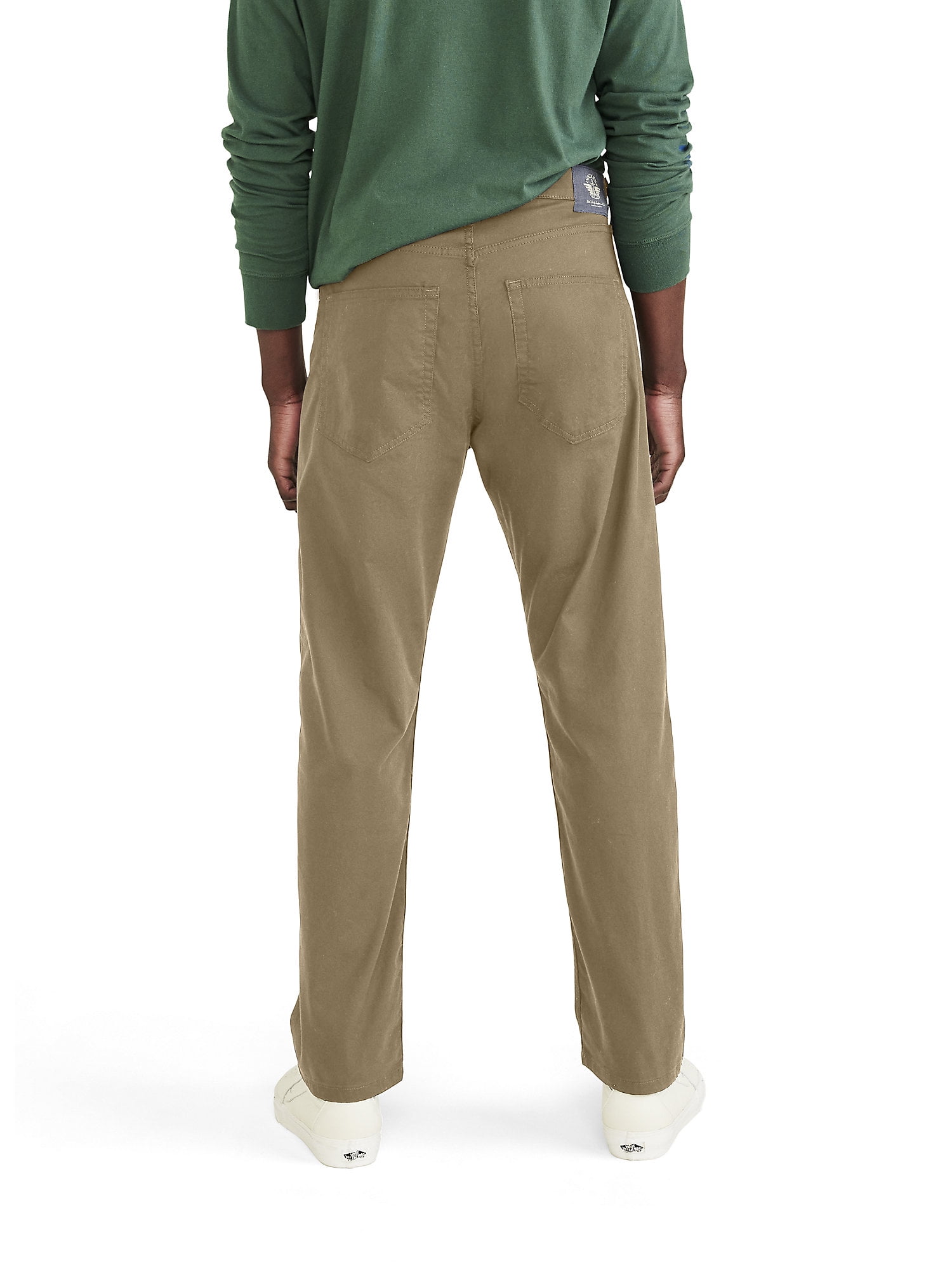 Dockers Men's 5-Pocket Straight Fit Pants with Stretch