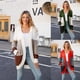 thumbnail image 2 of Nuevo estilo estilo perezoso cárdigan de punto con capucha de longitud media chaqueta de suéter informal de color de contraste de otoño e invierno europeo y americano para mujer, 2 of 3