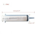 thumbnail image 4 of Magazine Large Plastic 100/150 ML Syringe Animal Feeding Garden Watering Essential Oil Separator Syringe No Needle,Non-Sterile, 4 of 7