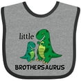 thumbnail image 3 of Inktastic Little Brothersaurus Boys Baby Bib, 3 of 4