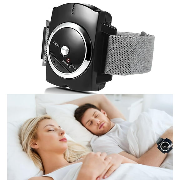 Anti Snoring Wristband Device Intelligent Effective Snore Solution Bracelet Infrared Reduction Snore Stopper Watch Comfortable for Men and Women
