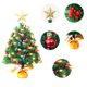 thumbnail image 4 of Adornos navideños, adornos navideños, regalos navideños, mini árbol de Navidad, paquete de árbol de Navidad de escritorio, adornos navideños para árbol, adornos navideños de PVC, adornos navideños par, 4 of 6