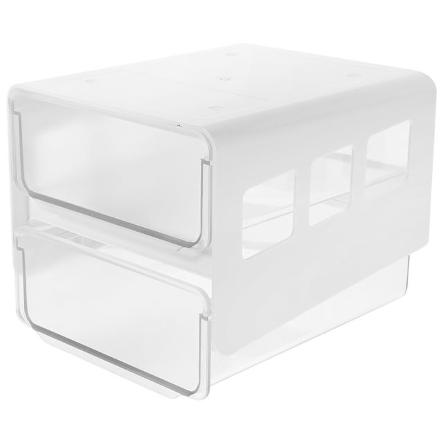 Cajón de plástico oculto debajo del escritorio. Organizador de cajones debajo del escritorio.