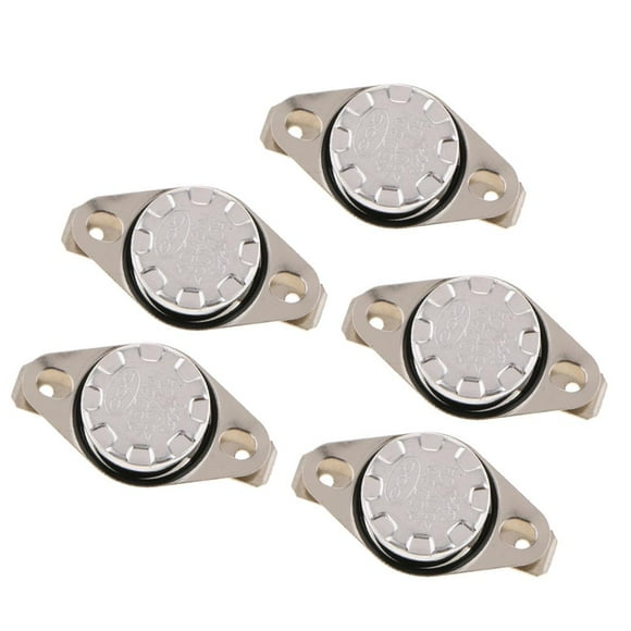 5x KSD301 Termostato Interruptor de Control Térmico de Temperatura Abierto - Plata 140 ℃