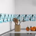 thumbnail image 2 of 10 Pcs/Set Self Adhesive Tile Stickers Art Decals Removable Wall Sticker Kitchen Backsplash Bathroom Home Tidy Protection, 2 of 10