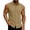 Khaki_001, variant on Domuza Men's Cotton Linen Shirts Casual Lapel Sleeveless Button Down Tee Shirts 2026 New Fashion Lightweight Vacation Beach Top Dark Gray XXL