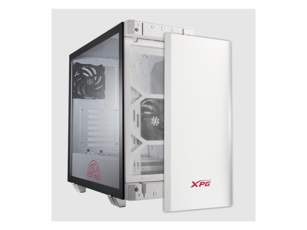 XPG INVADER ATX Mid Tower Chassis -White - INVADER-WHCWW - image 2 of 8