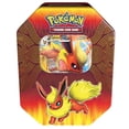 thumbnail image 1 of Pokemon TCG: Elemental Power Tin Featuring Flareon-GX, 1 of 5