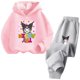 thumbnail image 3 of Sudaderas divertidas de Harajuku, sudaderas con capucha Y2k de los 90, sudadera con capucha Kuromi, sudadera Kuromi, ropa, tops, conjunto de sudadera con capucha, ropa kawaii para niñas, 3 of 5