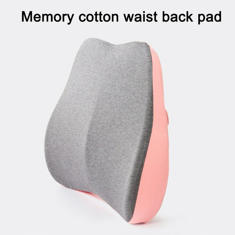 Pink Cotton Back Support Cushion