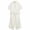 White, variant on ibuvkizy Outfits Sets for Women Summer 2 Piece Linen Blend Half Zip Stand Collar Short Sleeve Loose Tops & Drawstring High Waist Pleated Wide Leg Capri Culotte Pants with Pockets,Casual Office Travel