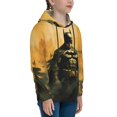 thumbnail image 4 of Batman Teen Boys Girls Hoodies 3D Printed Hooded Sweatshirts for Kids Long Sleeve Casual Unisex Pullovers with Pockets, 4 of 8