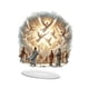 thumbnail image 4 of Letrero acrílico de Anunciación de la Natividad, obra de arte de regalo de Navidad, placa decorativa coleccionable, decoración de Navidad para, 4 of 9