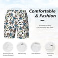 thumbnail image 5 of Lsque Mens Swim Trunks Funny Excavator Pattern - Bathing Suit Compression Liner - Beach Swim Shorts Swimwear - (S-3XL) - Stretch Quick Dry -3X-Large, 5 of 9