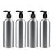 thumbnail image 1 of Botellas de aluminio de ducha de espiral de 4 unids Plaen botellas de loción de prensa con cabeza de bomba, 1 of 4