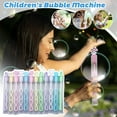 thumbnail image 2 of Colorful Mini Bubble Wands 24 Pack of Party Favors for Kids, Weddings, Birthdays, Outdoor Fun Activities, 2 of 5