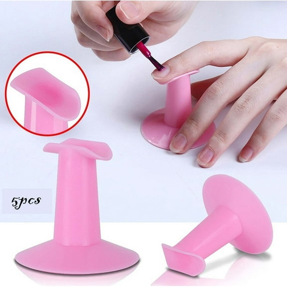 Teissuly 5pcs Nail Art Painting Tools Finger Stand Support Manicure Tools