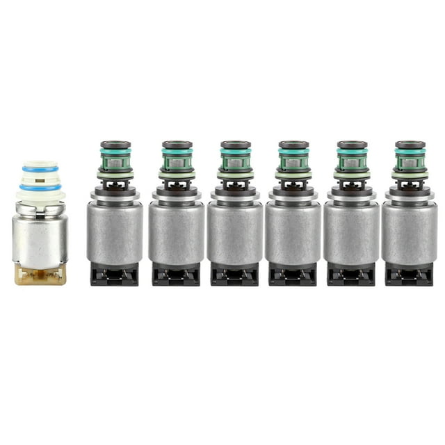Kit d'Électrovanne de Transmission Kit d'Électrovanne 7 Pcs Électrovanne Corps Solénoïde 6R60/6R80 Adapté pour