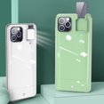 thumbnail image 2 of Flash Phone Case with Fill Light Oil Resistant PC Lighted Cell Phone Case for  12/11/Pro/Pro Max, 2 of 7