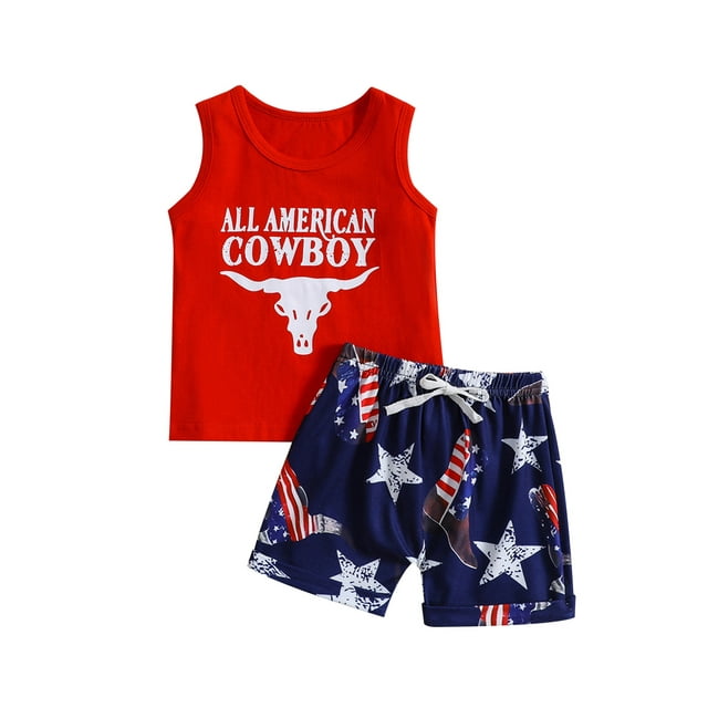 4th of july infant boy outfits
