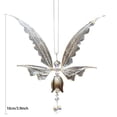 thumbnail image 3 of Angel Butterfly Wing Bird Wind Chimes Creative Metal Ornaments Wind Chimes, 3 of 5