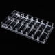 thumbnail image 2 of Organizador de maquillaje cosmético acrílico shamjiam Estuche de paleta de maquillaje, 2 of 6
