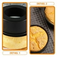 thumbnail image 5 of Black Stainless Steel Round Cake Pan with Detachable Bottom for Baking Use 9.8 Inches, 5 of 7